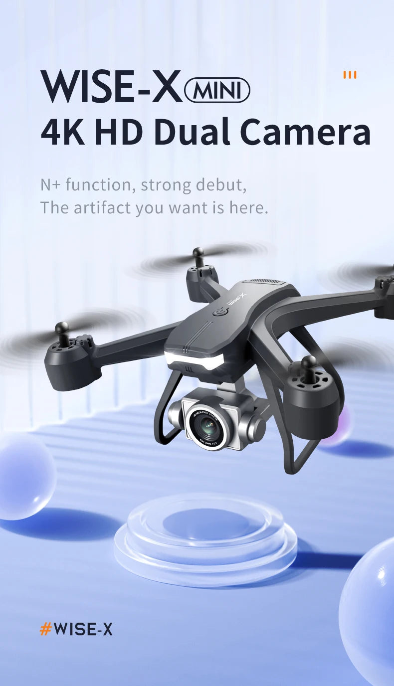 Wide Angle Dual Lens Drone