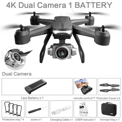Wide Angle Dual Lens Drone