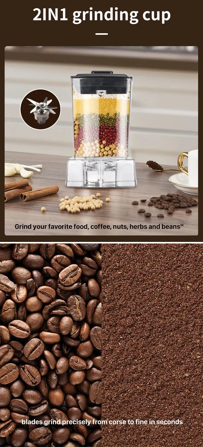 Professional Countertop Smoothie Blender