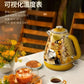 Hand-Painted Vintage Electric Kettle