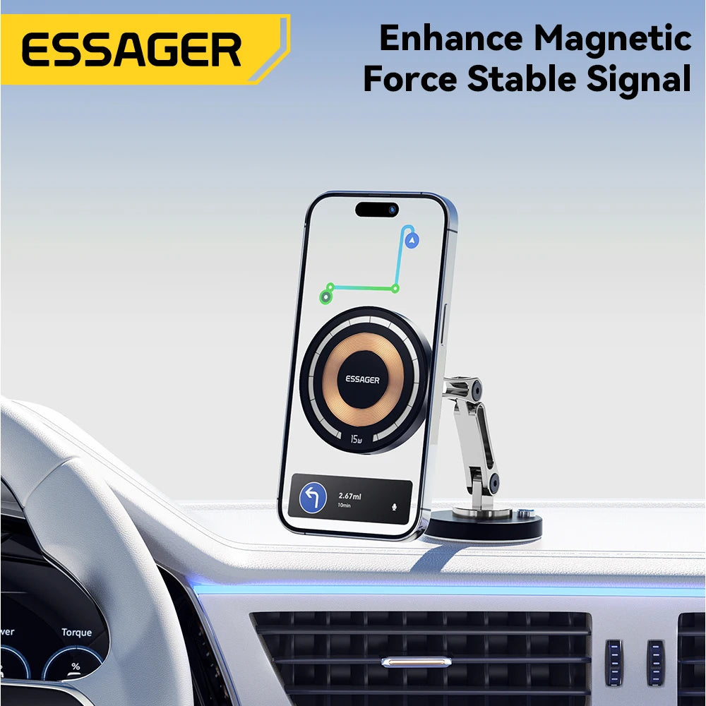 Easy-Paste Magnetic Charger Mount