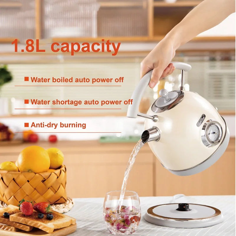 Retro Display Electric Kettle
