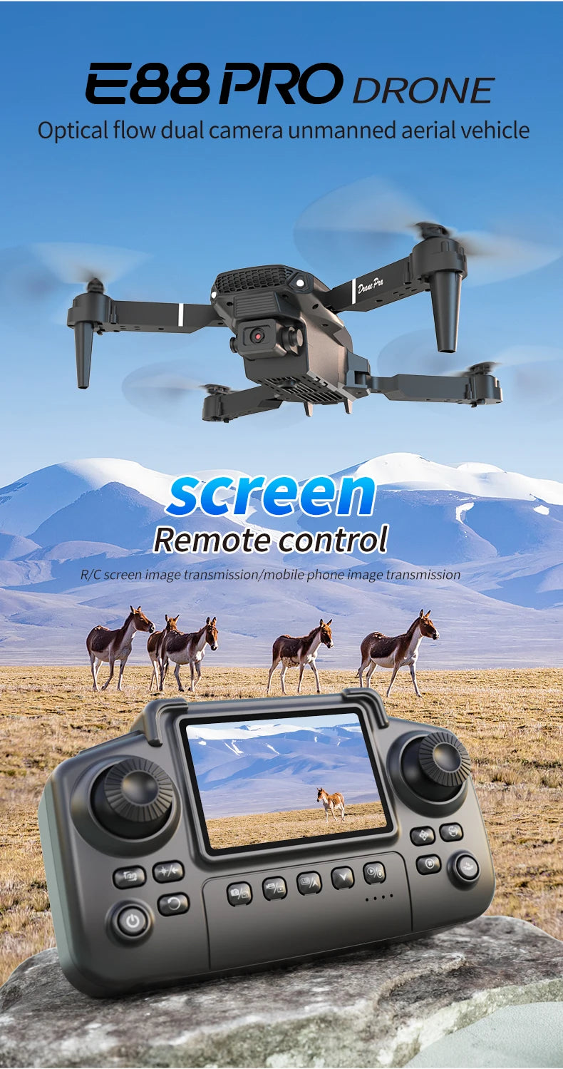 Professional Wide-Angle Drone
