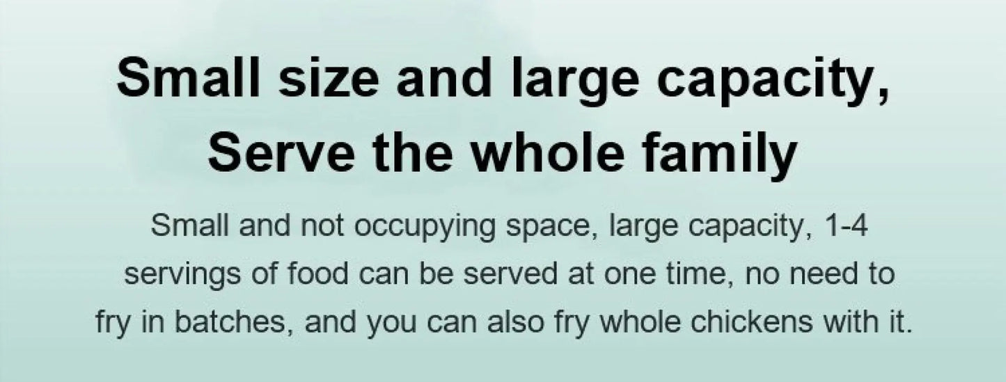 Automatic Oil-Free Air Fryer