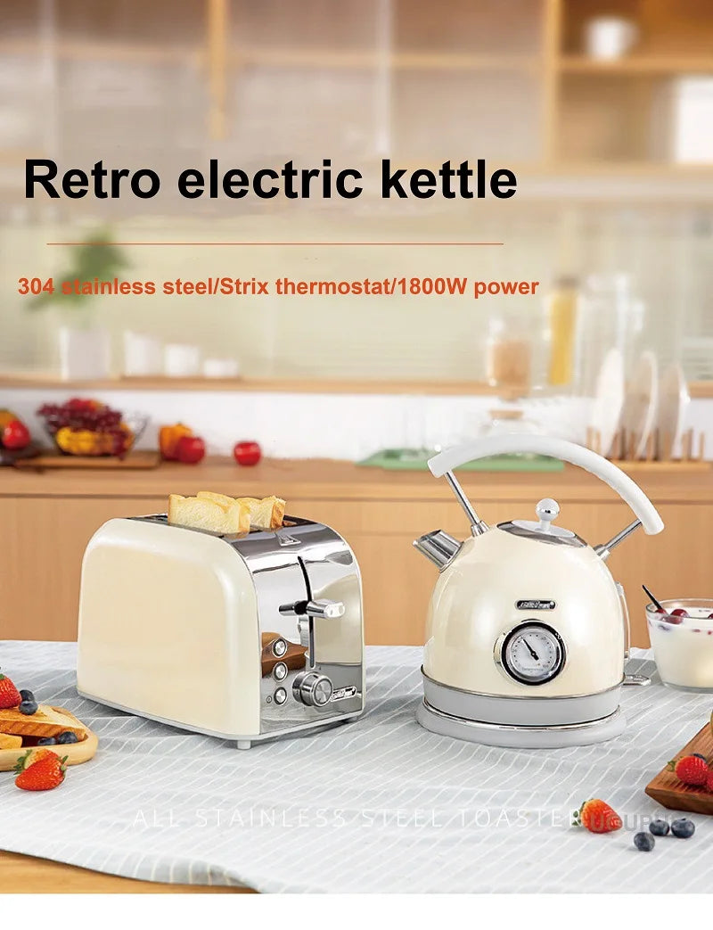 Retro Display Electric Kettle