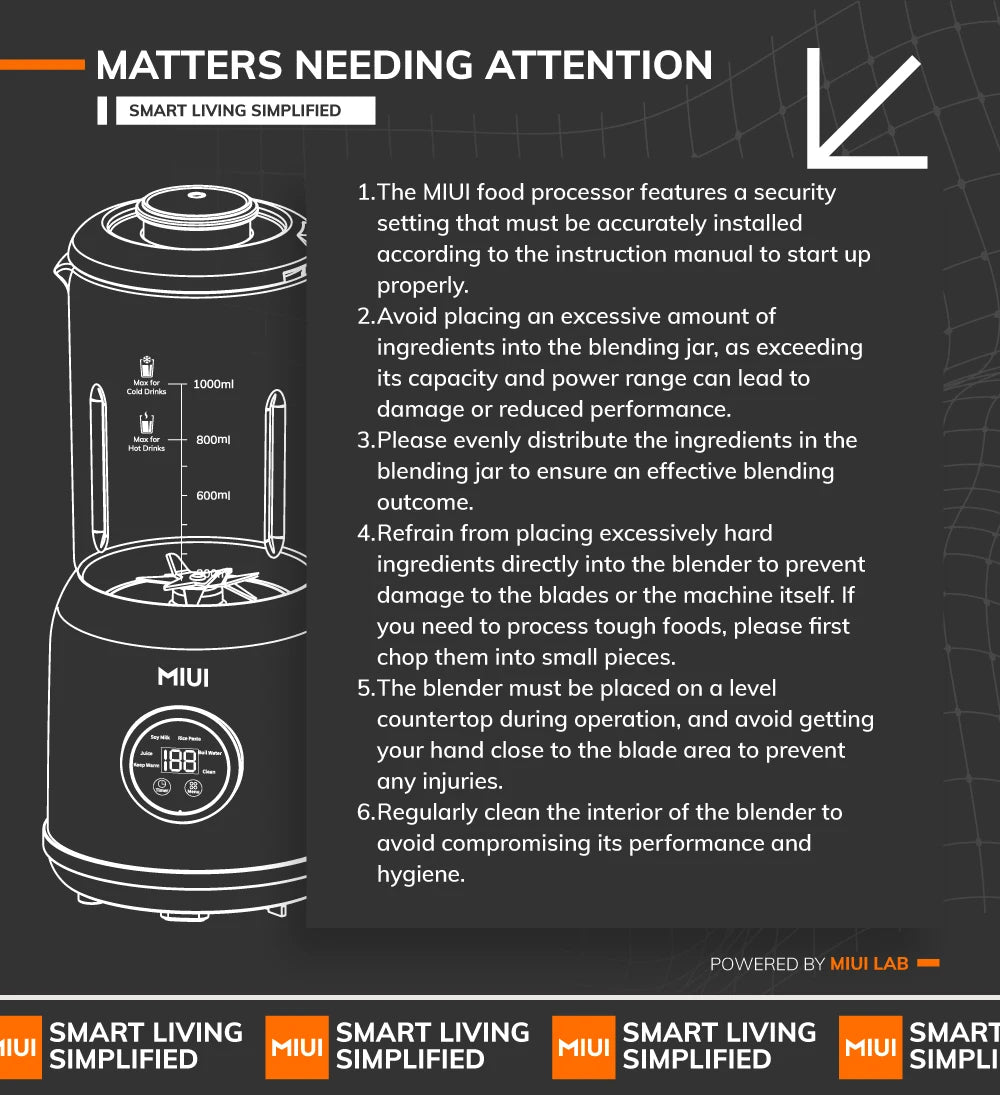 Smart Hot Cold Blender