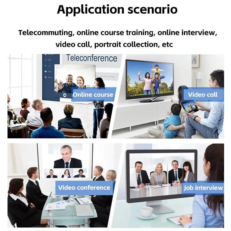 HD USB Webcam with Mic
