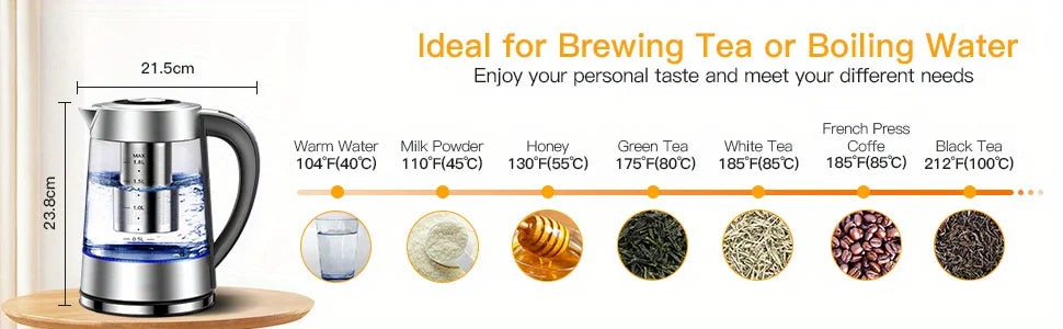 Temperature Control Tea Kettle