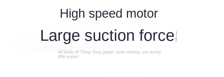 Compact Handheld Car Vacuum