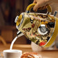 Hand-Painted Vintage Electric Kettle