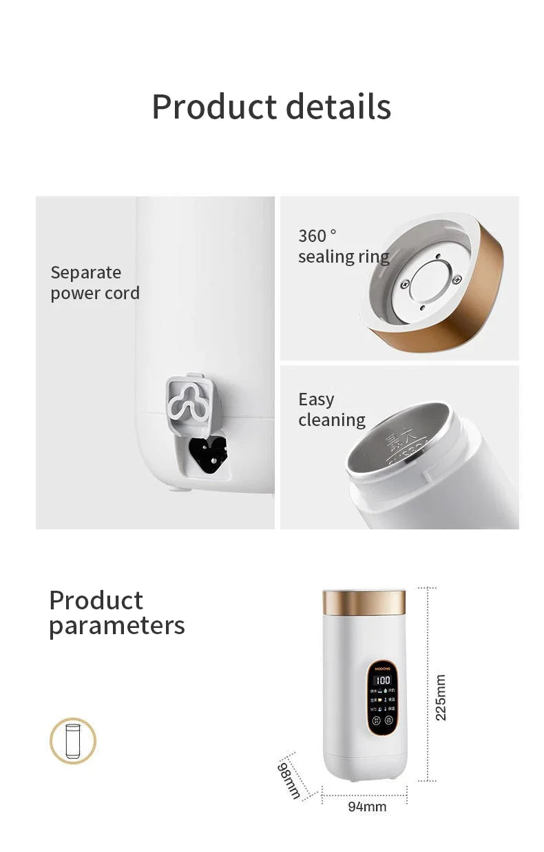 Smart Heating Travel Cup