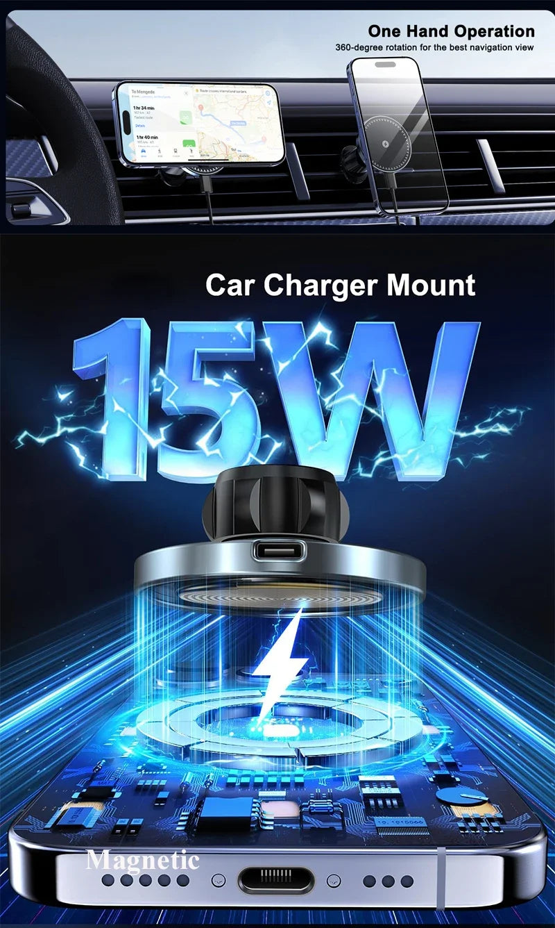 Strong Magnetic Vent Charger
