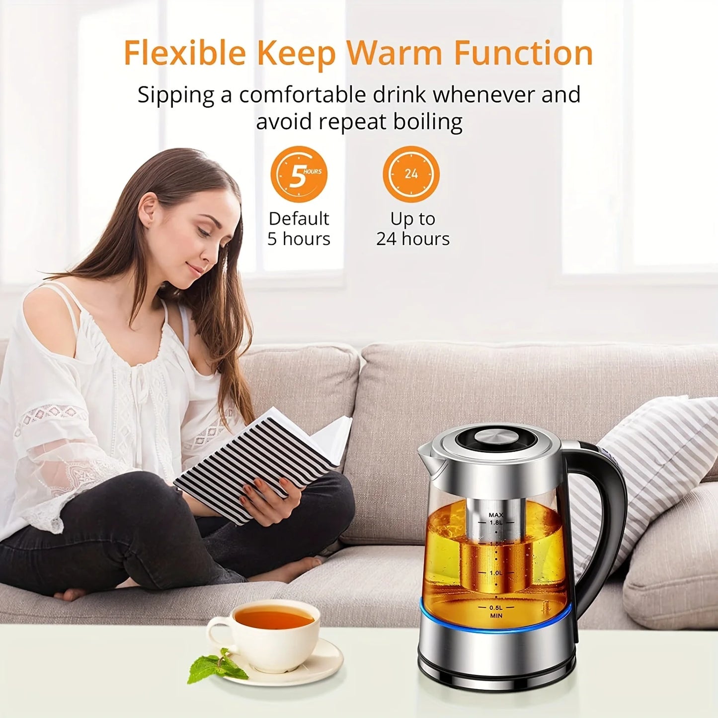 Temperature Control Tea Kettle