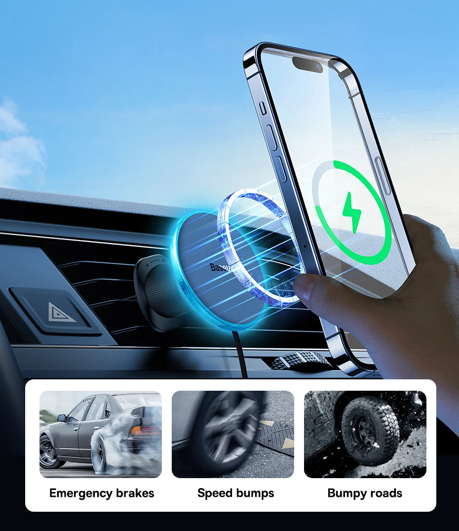 Fast Charging Magnetic Car Mount