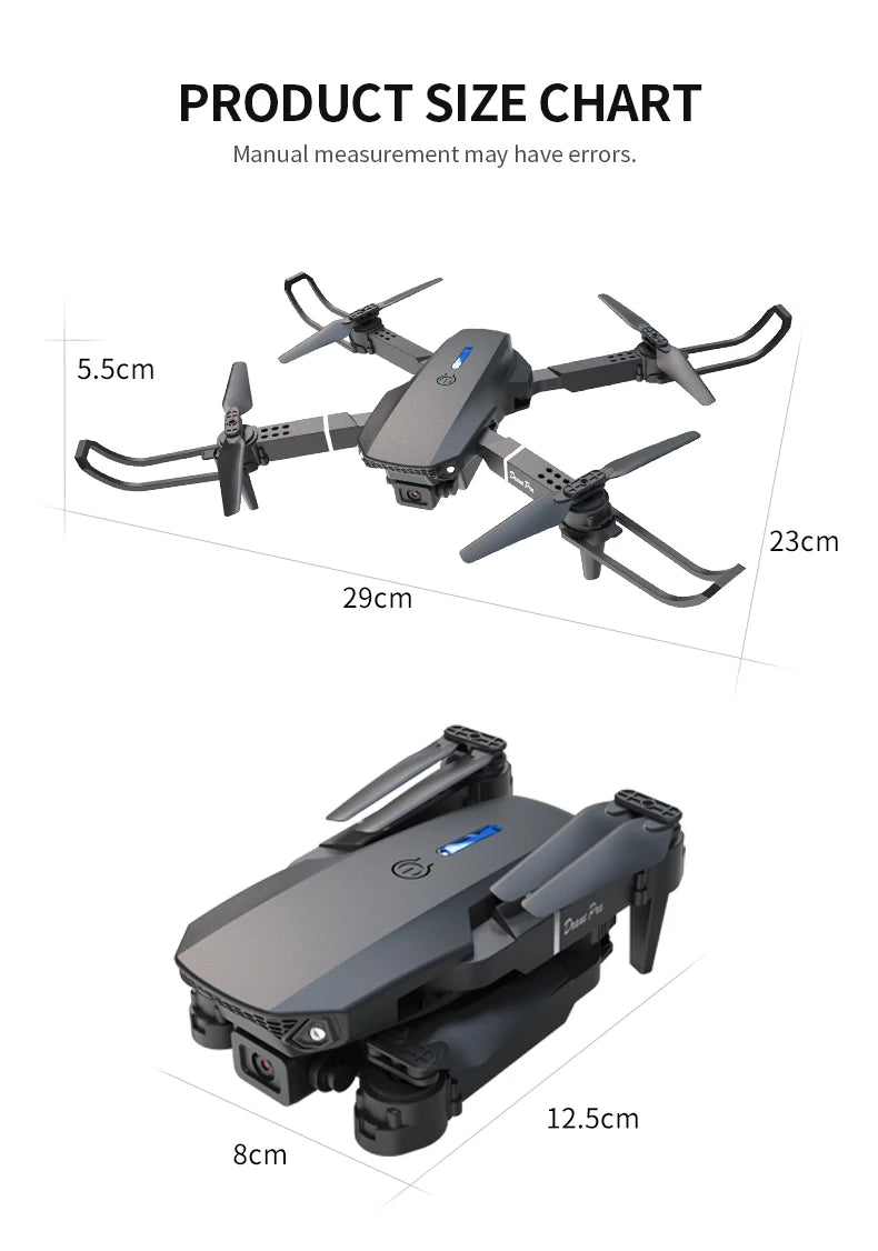 Professional Wide-Angle Drone