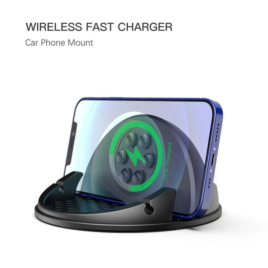 Non-Slip Wireless Car Charger