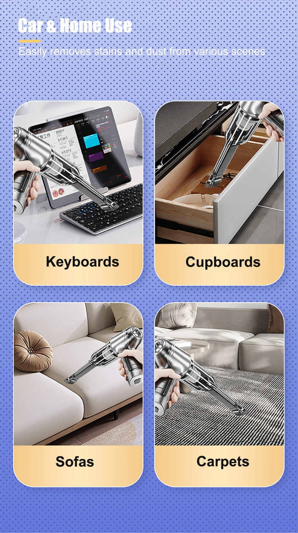 High Power Cordless Vacuum