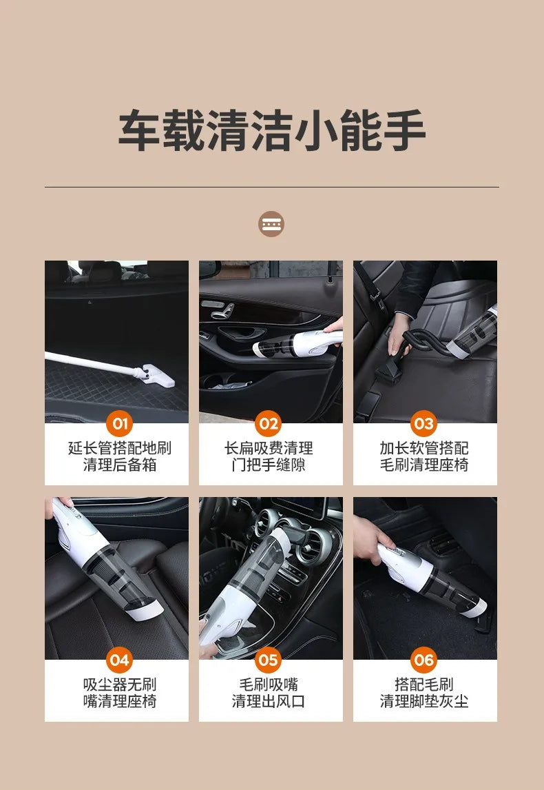 Mini Handheld Car Cleaner