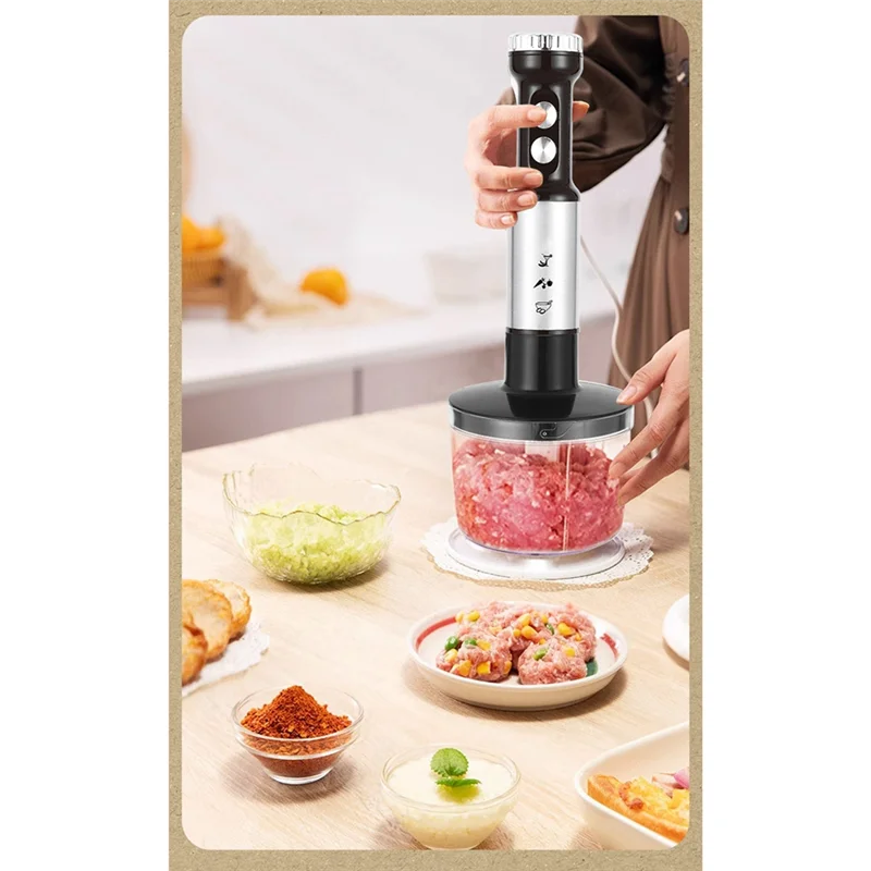 Multi-Speed Immersion Hand Blender