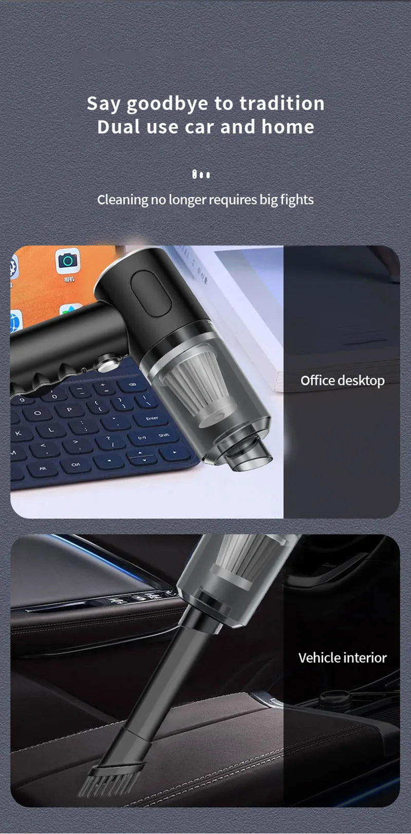 Rechargeable Wet Dry Cleaner