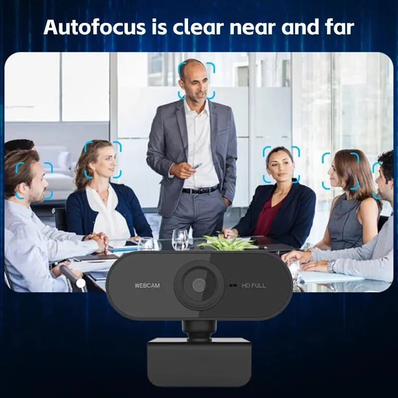 HD USB Webcam with Mic