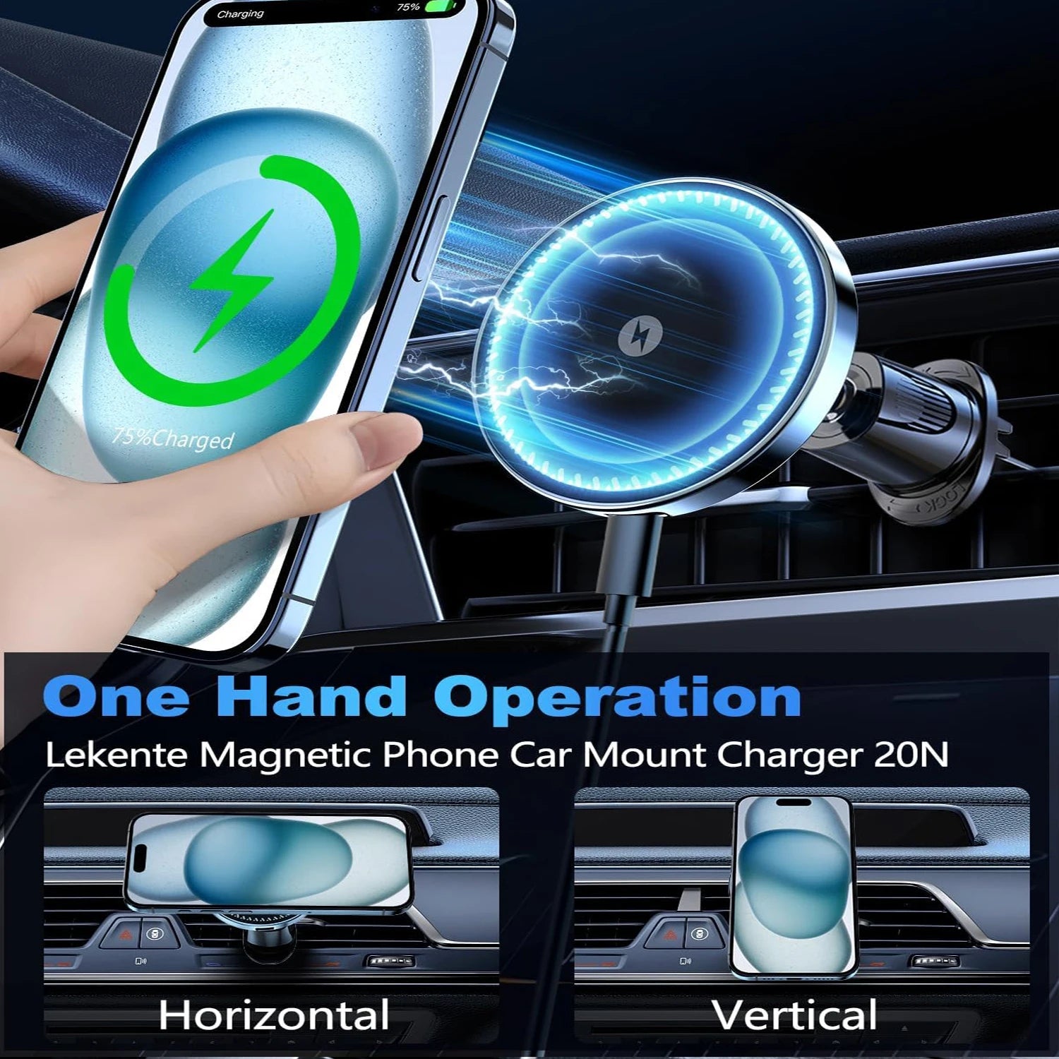 Strong Magnetic Vent Charger