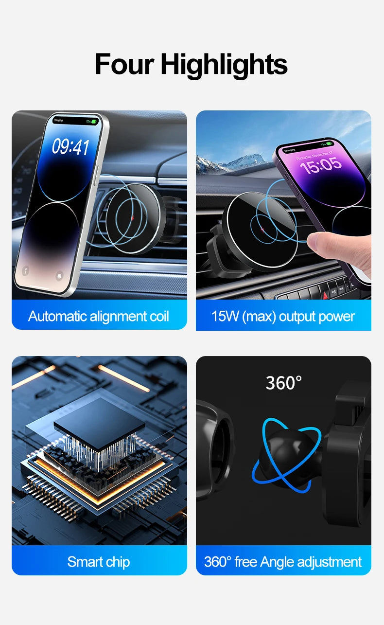 Magnetic Wireless Charging Holder