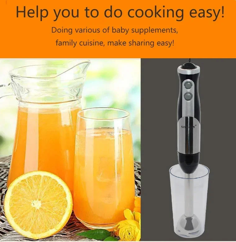 Immersion Hand Blender Chopper