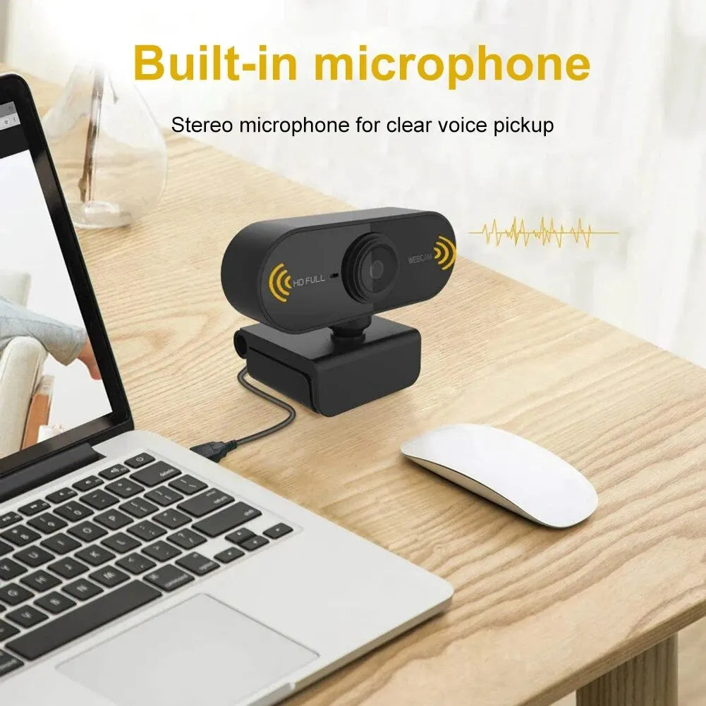 HD USB Webcam with Mic