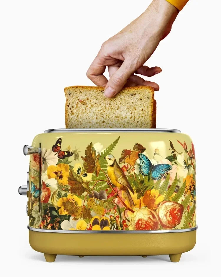 Hand-Painted Vintage Electric Kettle