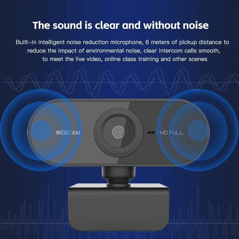HD USB Webcam with Mic