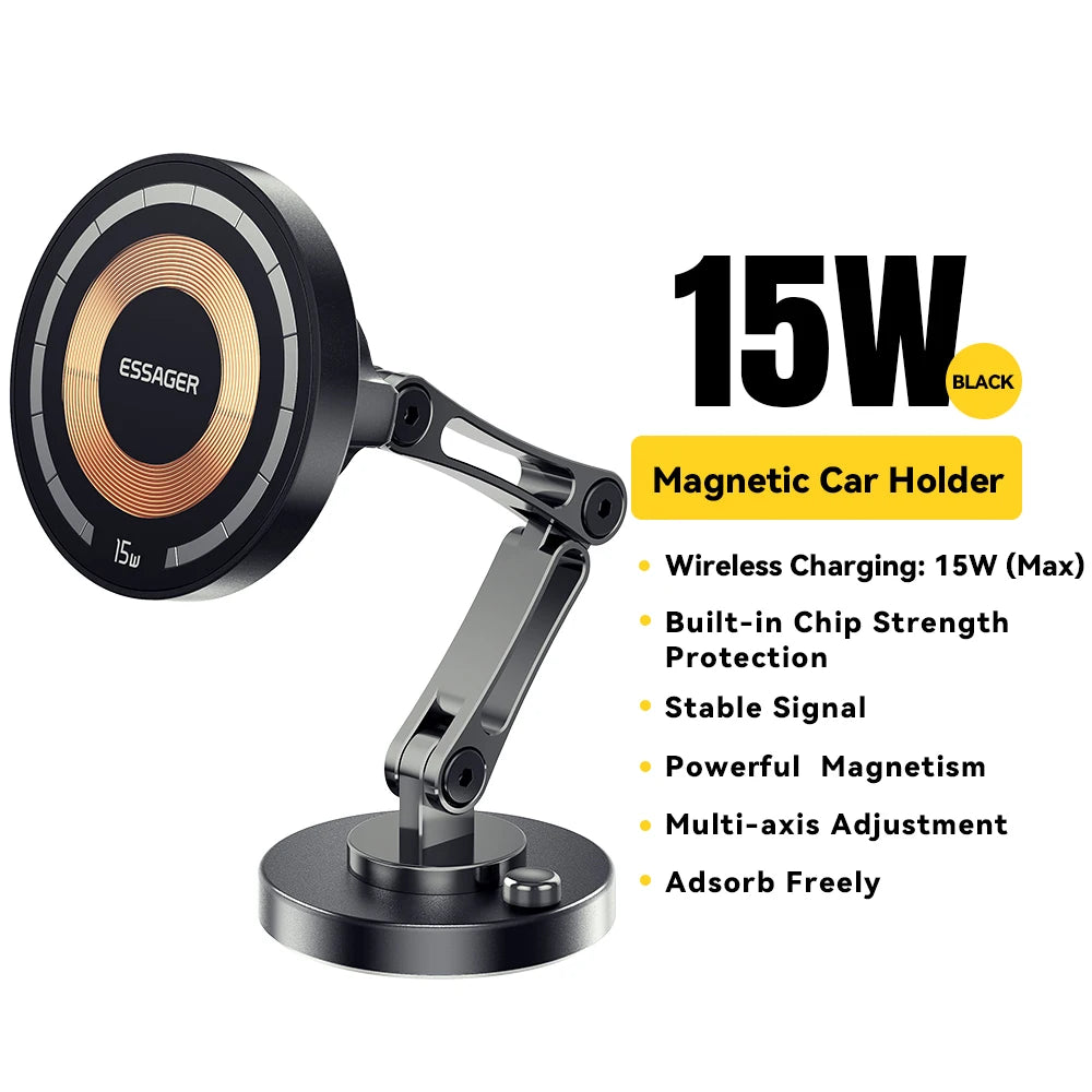 Easy-Paste Magnetic Charger Mount
