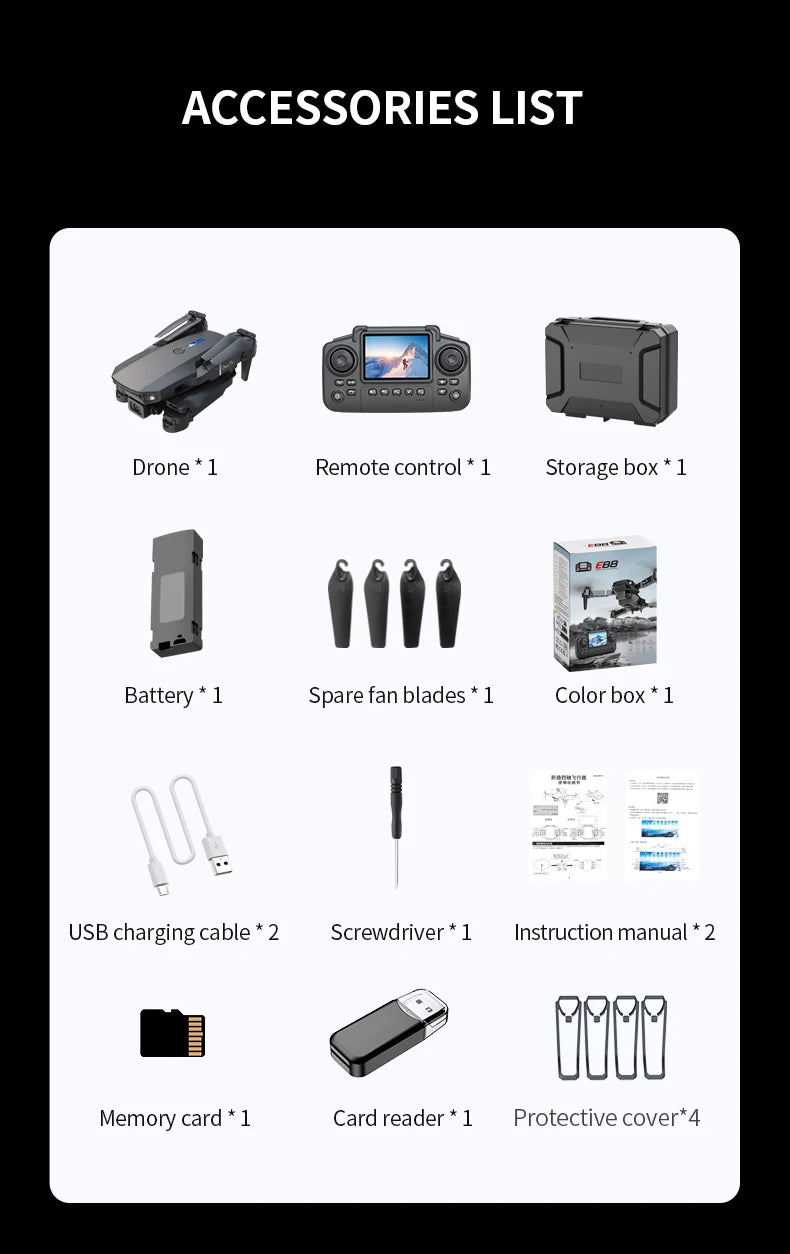Professional Wide-Angle Drone