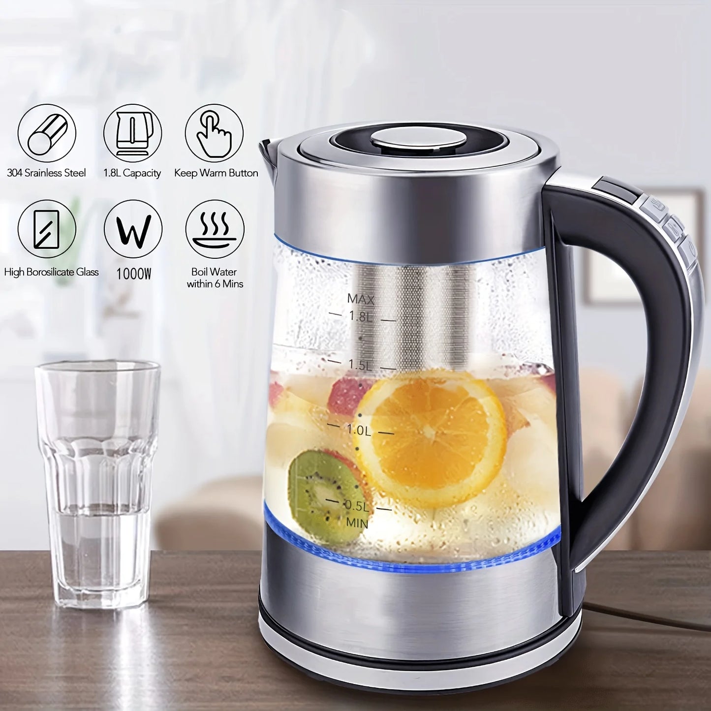 Temperature Control Tea Kettle
