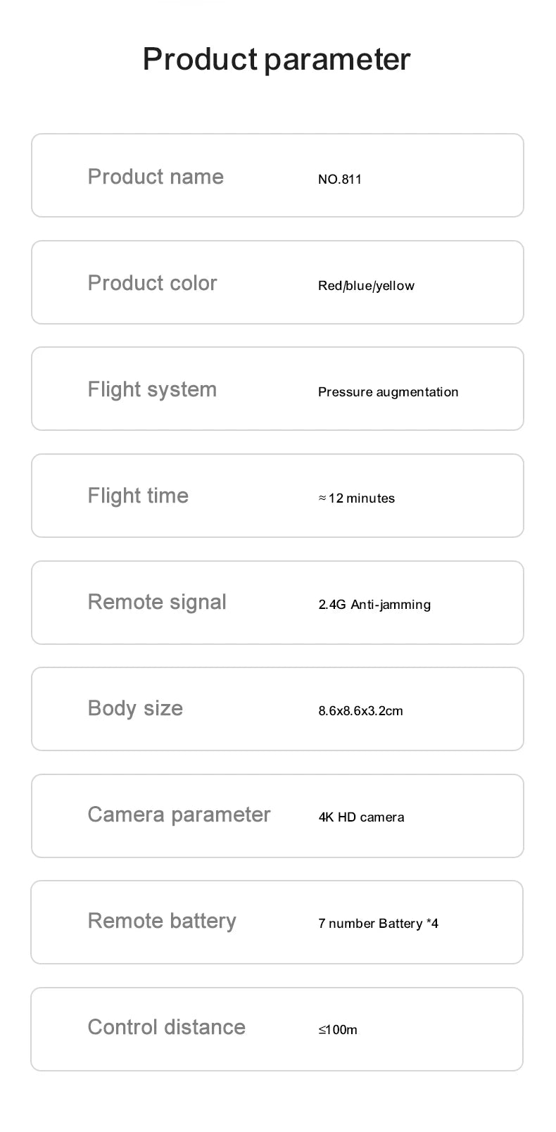 E88 4K Wide Angle Drone