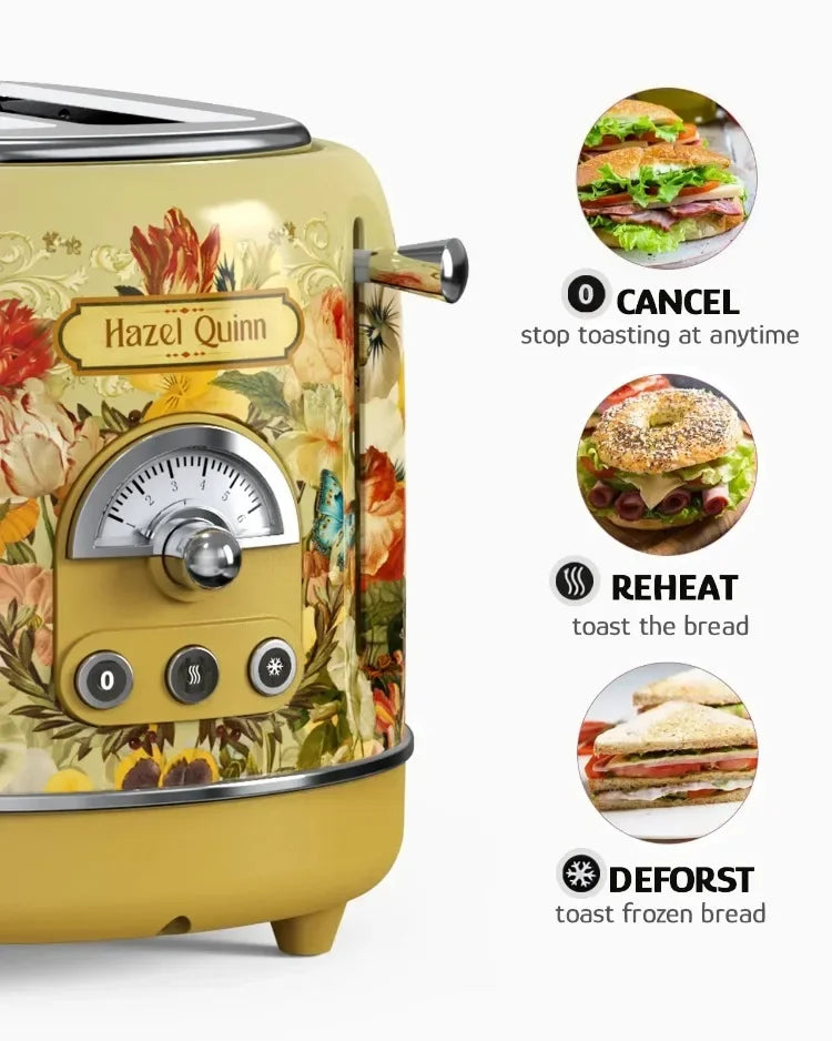 Hand-Painted Vintage Electric Kettle