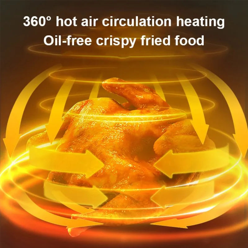 Automatic Oil-Free Air Fryer
