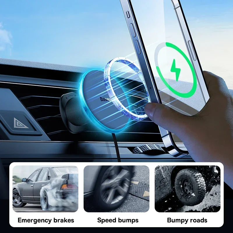 Fast Charging Magnetic Car Mount