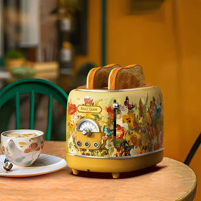 Hand-Painted Vintage Electric Kettle