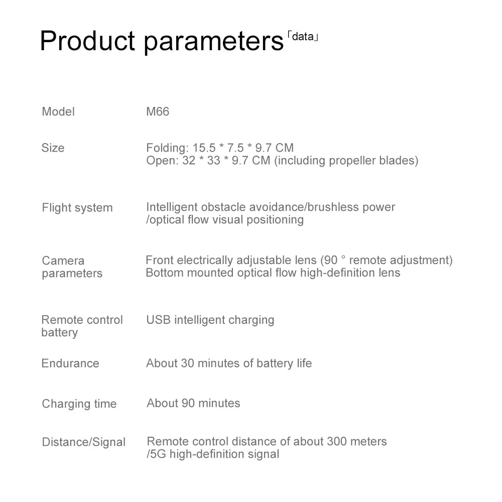 Foldable FPV Camera Drone