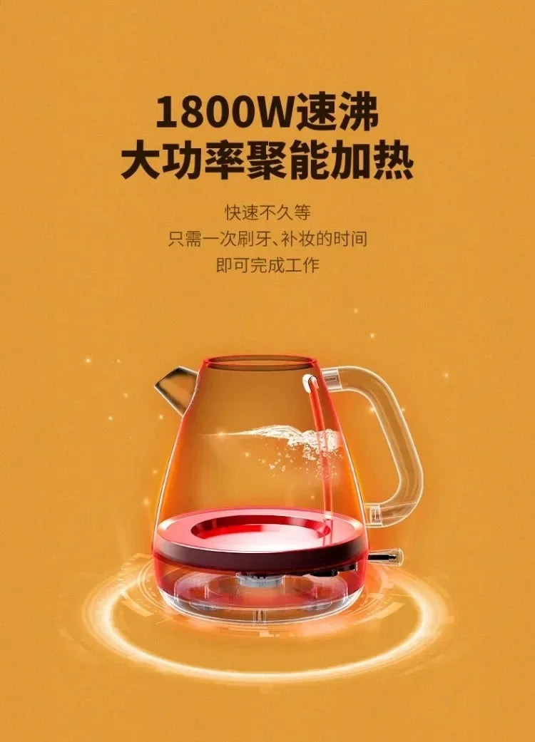 Hand-Painted Vintage Electric Kettle