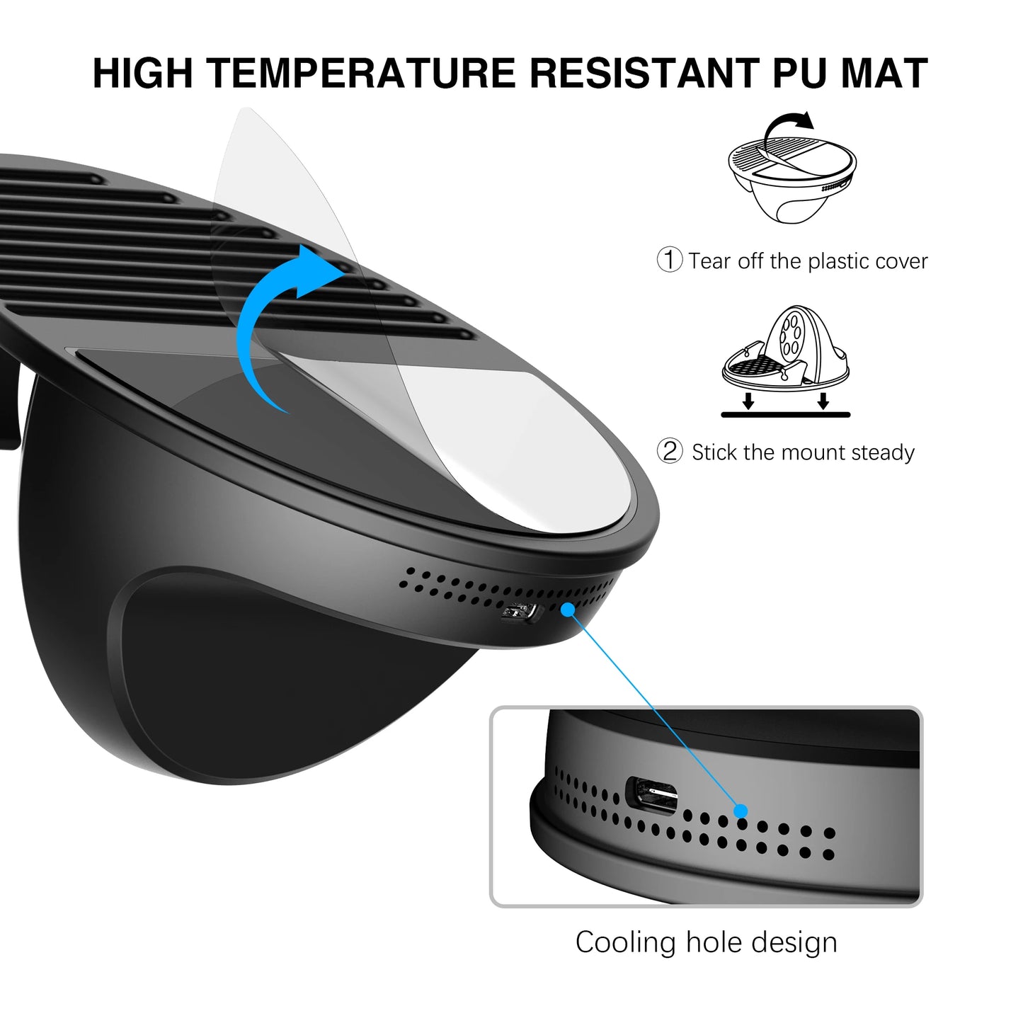 Non-Slip Wireless Car Charger
