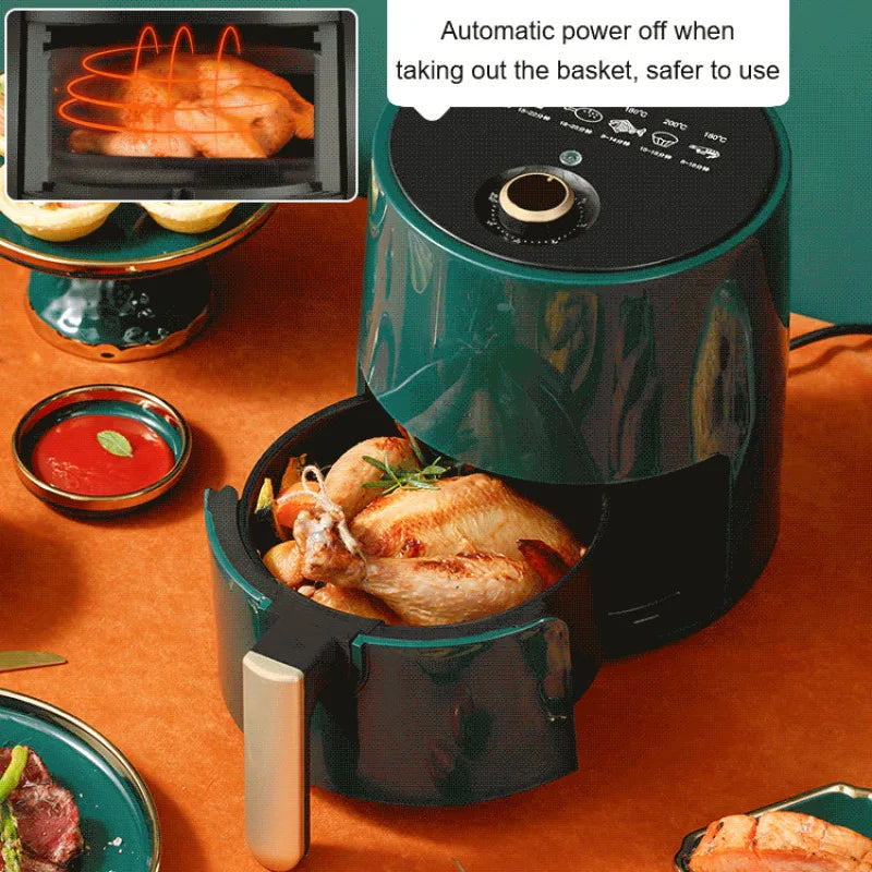 Automatic Oil-Free Air Fryer