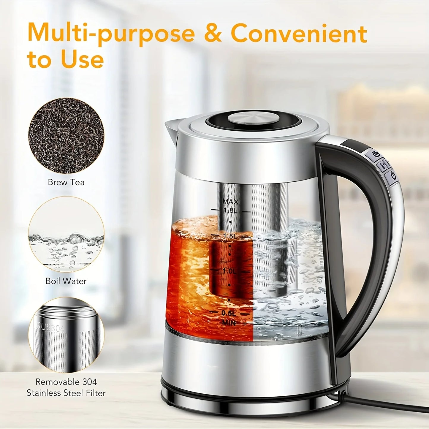 Temperature Control Tea Kettle
