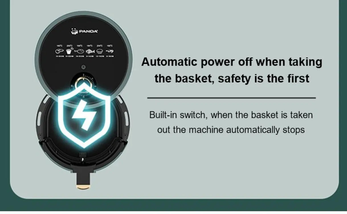 Automatic Oil-Free Air Fryer