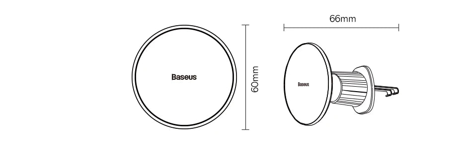 Fast Charging Magnetic Car Mount