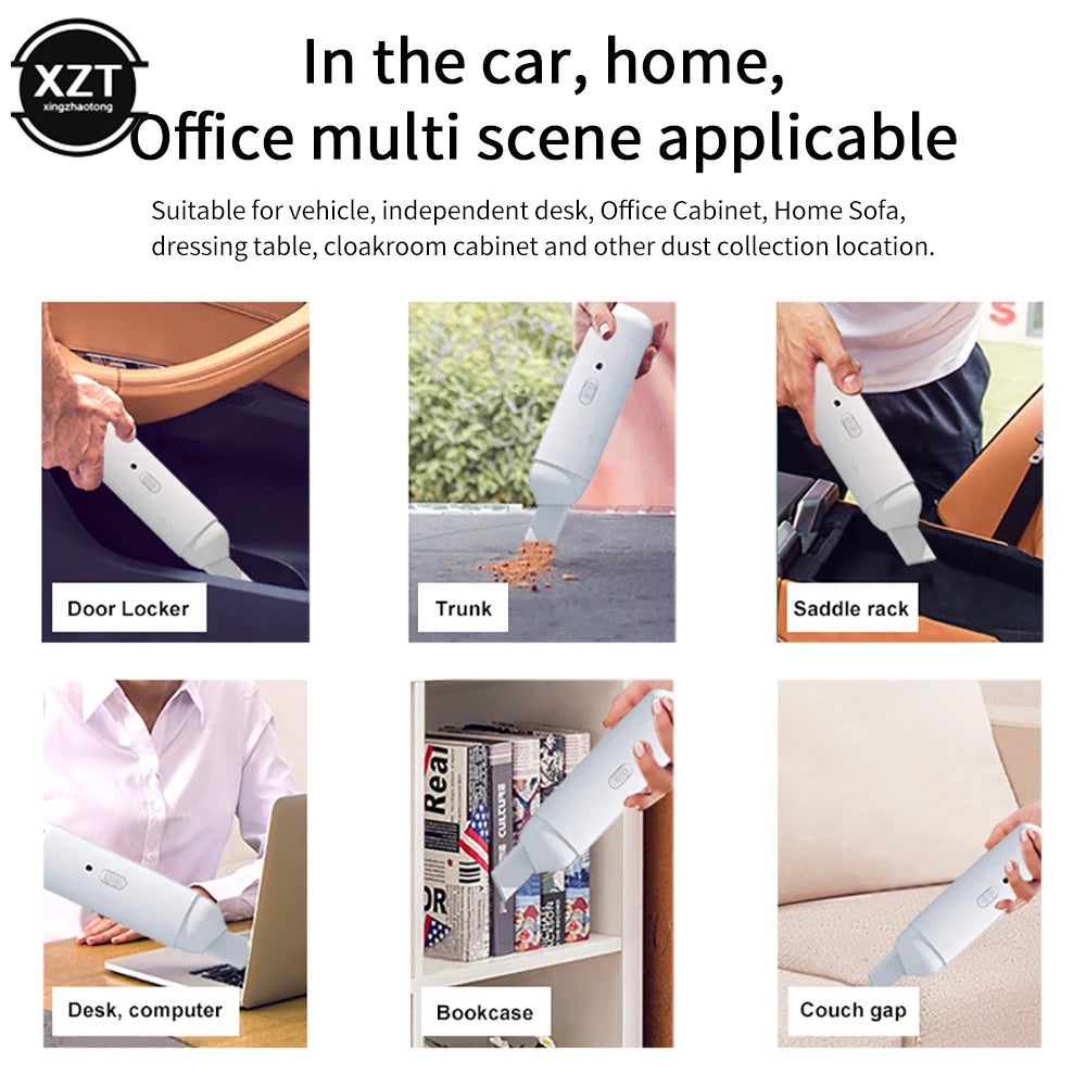 Portable Mini USB Car Vacuum