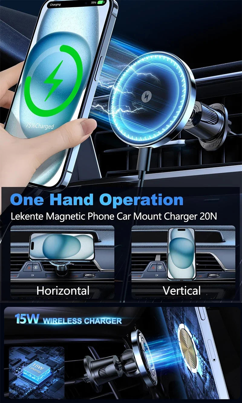 Strong Magnetic Vent Charger